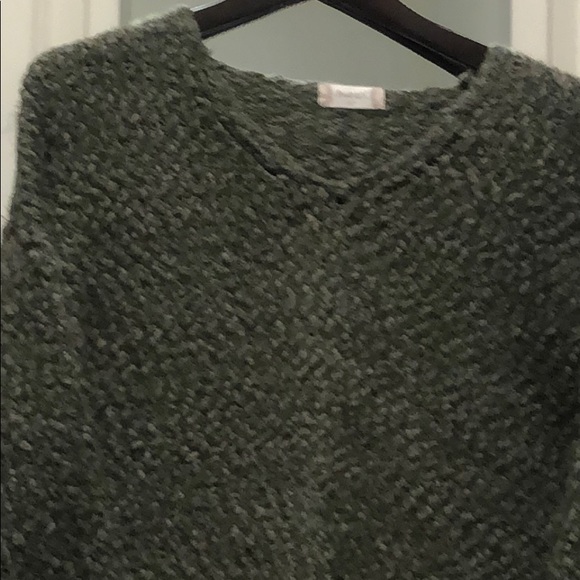 Oversized Olive Green Altar’d State Sweater, S/M - Picture 2 of 7